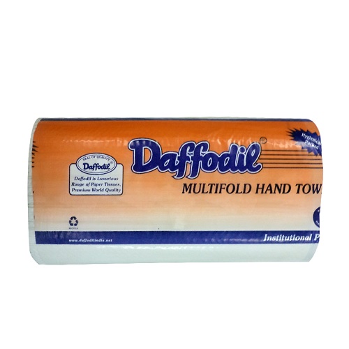 Daffodil M Fold Multifold Hand Towel, 150 Pulls